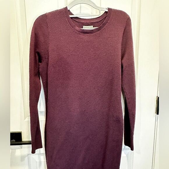 Duluth Trading Company Sweater Dress M, in plum - Picture 2 of 14